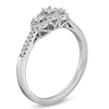 Thumbnail Image 1 of 0.25 CT. T.W. Diamond Three Stone Framed Ring in 14K White Gold