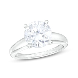3.00 CT. Certified Canadian Diamond Solitaire Ring in 14K White Gold (1/I1)