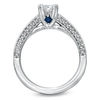 Thumbnail Image 1 of Vera Wang Love Collection 0.83 CT. T.W. Princess-Cut Diamond Engagement Ring in 14K White Gold