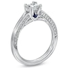 Thumbnail Image 2 of Vera Wang Love Collection 0.83 CT. T.W. Princess-Cut Diamond Engagement Ring in 14K White Gold