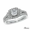 Thumbnail Image 1 of For Eternity 1.50 CT. T.W. Diamond Frame Ring in 14K White Gold
