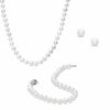 Thumbnail Image 1 of Honora 5.5-6.5mm Freshwater Cultured Pearl Necklace, Bracelet and Earrings Set