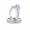 Thumbnail Image 0 of 1.00 CT. T.W. Princess-Cut Diamond Bridal Set in 14K White Gold