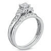 Thumbnail Image 1 of 0.75 CT. T.W. Diamond Bridal Set in 14K White Gold