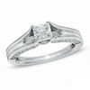 Thumbnail Image 0 of 1.00 CT. T.W. Certified Princess-Cut Canadian Diamond Engagement Ring in 14K White Gold (I/I1)