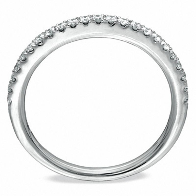 Vera Wang Love Collection 0.23 CT. T.W. Diamond Band in 14K White Gold|Peoples Jewellers