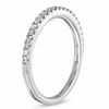 Thumbnail Image 3 of Vera Wang Love Collection 0.23 CT. T.W. Diamond Band in 14K White Gold