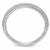 Thumbnail Image 1 of Vera Wang Love Collection 0.37 CT. T.W. Diamond Two Row Band in 14K White Gold