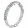 Thumbnail Image 2 of Vera Wang Love Collection 0.37 CT. T.W. Diamond Two Row Band in 14K White Gold