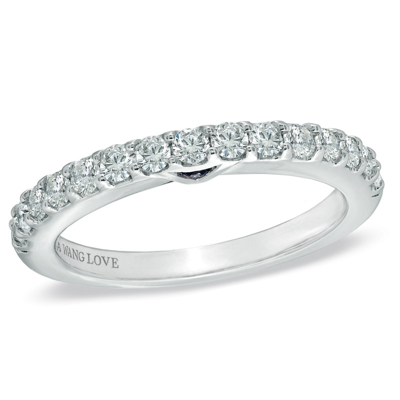 Main Image 1 of Vera Wang Love Collection 0.45 CT. T.W. Diamond Band in 14K White Gold