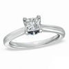 Thumbnail Image 1 of Vera Wang Love Collection 0.57 CT. T.W. Princess-Cut Diamond Engagement Ring in 14K White Gold