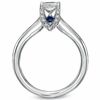Thumbnail Image 2 of Vera Wang Love Collection 0.57 CT. T.W. Princess-Cut Diamond Engagement Ring in 14K White Gold