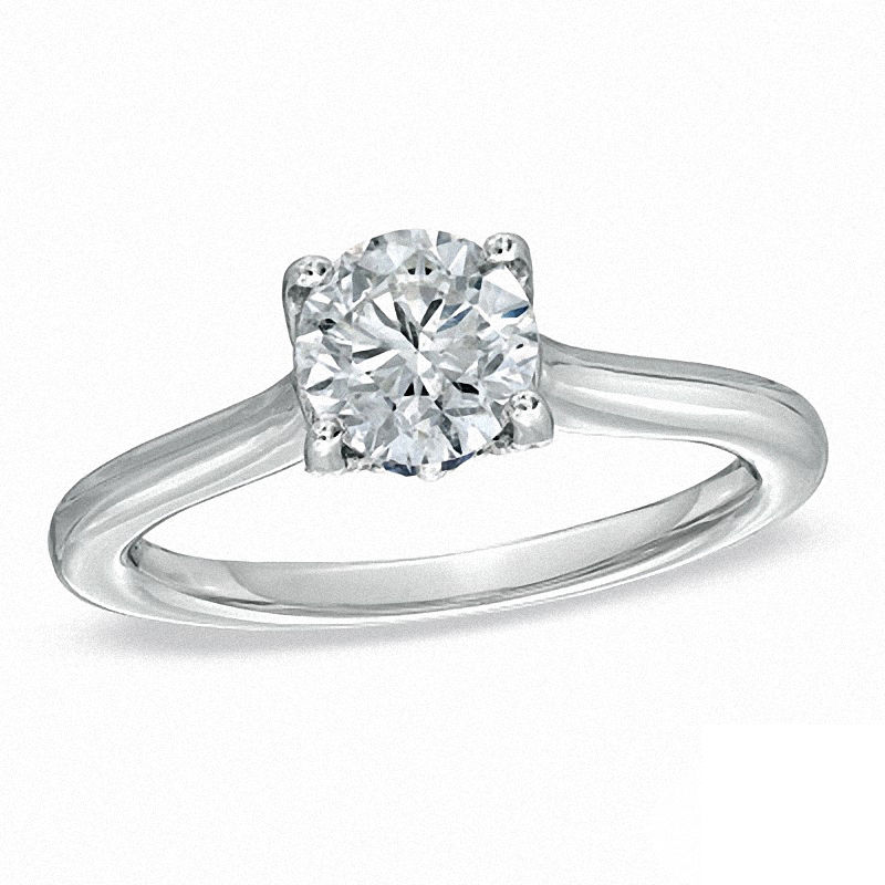 Vera Wang Love Collection 1.04 CT. T.W. Diamond Engagement Ring in 14K White Gold