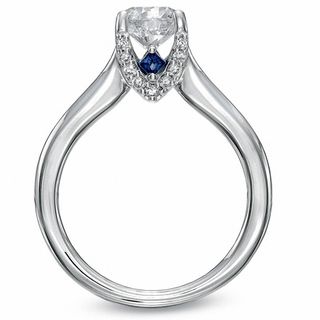 Vera Wang Love Collection CT. T.W. Diamond Engagement Ring in 14K White Gold