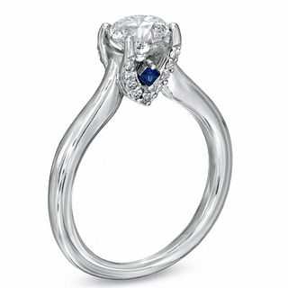Vera Wang Love Collection CT. T.W. Diamond Engagement Ring in 14K White Gold