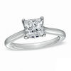 Thumbnail Image 1 of Vera Wang Love Collection 1.29 CT. T.W. Princess-Cut Diamond Engagement Ring in 14K White Gold