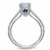 Thumbnail Image 1 of Vera Wang Love Collection 1.29 CT. T.W. Princess-Cut Diamond Engagement Ring in 14K White Gold