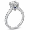 Thumbnail Image 3 of Vera Wang Love Collection 1.29 CT. T.W. Princess-Cut Diamond Engagement Ring in 14K White Gold