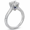 Thumbnail Image 2 of Vera Wang Love Collection 1.29 CT. T.W. Princess-Cut Diamond Engagement Ring in 14K White Gold