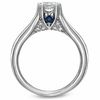Thumbnail Image 1 of Vera Wang Love Collection 0.82 CT. T.W. Princess-Cut Diamond Engagement Ring in 14K White Gold