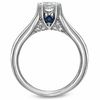 Thumbnail Image 2 of Vera Wang Love Collection 0.82 CT. T.W. Princess-Cut Diamond Engagement Ring in 14K White Gold