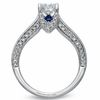 Vera Wang Love Collection 1.10 CT. T.W. Princess-Cut Diamond Engagement Ring in 14K White Gold
