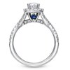 Vera Wang Love Collection CT. T.W. Diamond Frame Engagement Ring in 14K White Gold