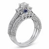 Thumbnail Image 3 of Vera Wang Love Collection 1.95 CT. T.W. Diamond Three Stone Bridal Set in 14K White Gold