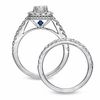 Thumbnail Image 2 of Vera Wang Love Collection 1.95 CT. T.W. Princess-Cut Diamond Frame Bridal Set in 14K White Gold