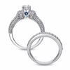 Thumbnail Image 2 of Vera Wang Love Collection 1.95 CT. T.W. Diamond Bridal Set in 14K White Gold