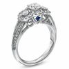 Thumbnail Image 2 of Vera Wang Love Collection 1.20 CT. T.W. Diamond Three Stone Split Shank Engagement Ring in 14K White Gold