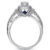 Vera Wang Love Collection 0.70 CT. T.W. Diamond Frame Engagement Ring in 14K White Gold