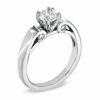 0.88 CT. T.W. Certified Canadian Diamond Engagement Ring in 14K White Gold (I/I1)