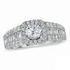 Thumbnail Image 1 of Vera Wang Love Collection 1.95 CT. T.W. Diamond Framed Engagement Ring in 14K White Gold