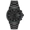 Thumbnail Image 0 of Men's Citizen Eco-Drive® Nighthawk Chronograph Black IP Watch with Black Dial (Model CA0295-58E)