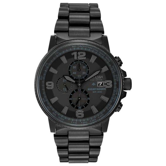 Men s Bulova Classic Black IP Watch Model 98C121 Peoples