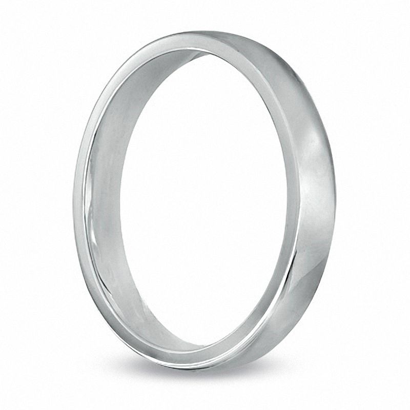 Main Image 2 of Ladies' 3.0mm Comfort Fit Wedding Band in Platinum