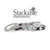 Stackable Expressions™ 0.30 CT. T.W. Diamond Eternity Ring in Sterling Silver
