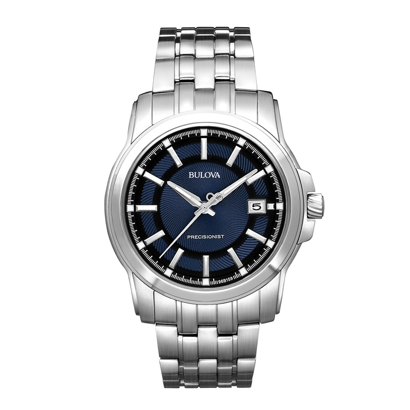 Men's Bulova Landford Precisionist Watch with Blue Dial (Model: 96B159)