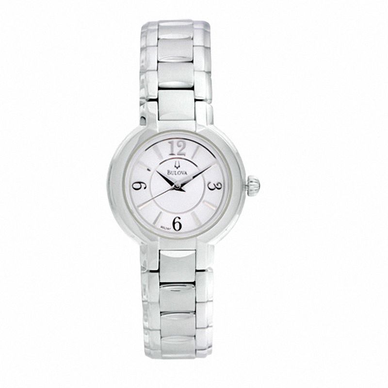 Ladies' Bulova Dress Collection Watch with Silver-Tone Dial (Model: 96L147)|Peoples Jewellers