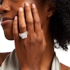 Thumbnail Image 2 of 3.00 CT. T.W. Quad Princess-Cut Diamond Frame Ring in 14K White Gold