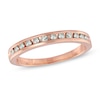 Thumbnail Image 0 of 0.25 CT. T.W. Diamond Band in 10K Rose Gold