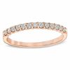Thumbnail Image 1 of 0.25 CT. T.W. Diamond Anniversary Band in 14K Rose Gold