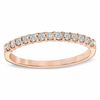 Thumbnail Image 0 of 0.25 CT. T.W. Diamond Anniversary Band in 14K Rose Gold