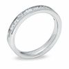 Thumbnail Image 2 of 0.50 CT. T.W. Princess-Cut and Baguette Diamond Wedding Band in 14K White Gold