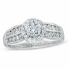 1.00 CT. T.W. Certified Canadian Diamond Engagement Ring in 14K White Gold (I/I2)