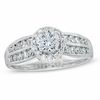 Thumbnail Image 0 of 1.00 CT. T.W. Certified Canadian Diamond Engagement Ring in 14K White Gold (I/I2)