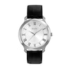 Men's Bulova Classic Strap Watch with White Dial (Model: 96A133)