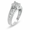 Thumbnail Image 2 of 1.00 CT. T.W. Princess-Cut Quad Diamond Engagement Ring in 14K White Gold
