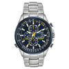 Thumbnail Image 1 of Men's Citizen Eco-Drive® Blue Angels World Chronograph A-T Watch with Blue Dial (Model: AT8020-54L)
